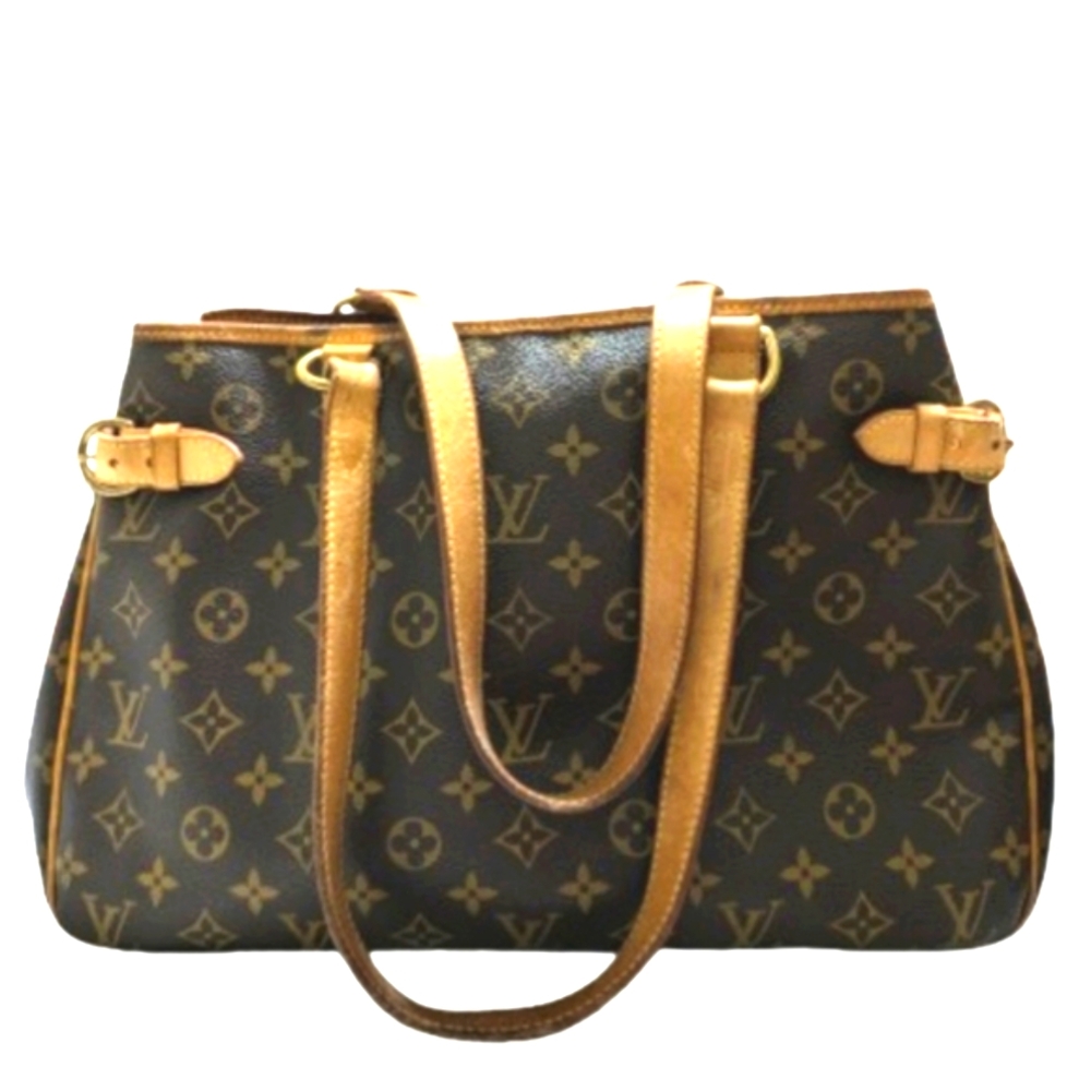 Louis Vuitton Brown Monogram Batignolles Horizontal Handbag. Date Code SA1078
